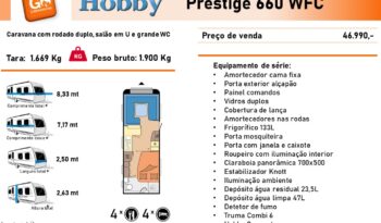 HOBBY, Prestige 660 WFC cheio