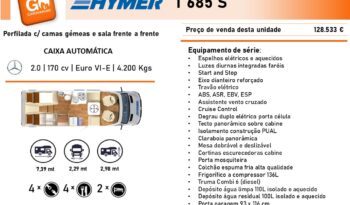 HYMER, Tramp S 685 cheio