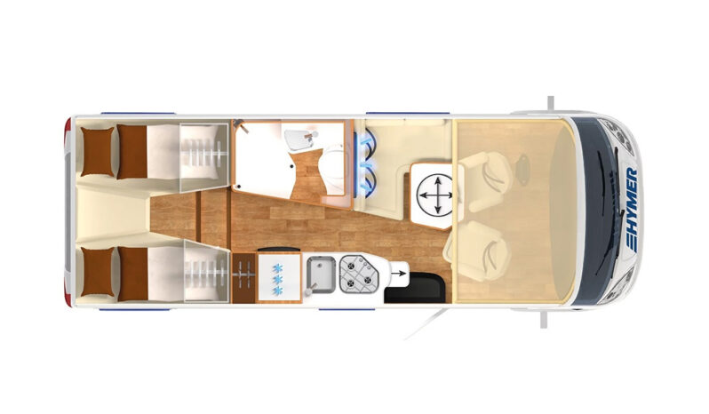 HYMER, BMC-i 580 cheio