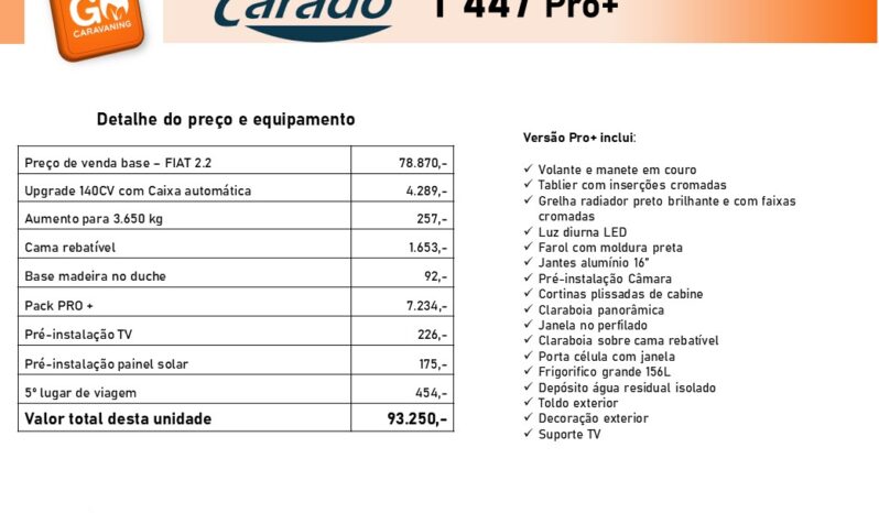 CARADO, T447 cheio