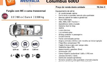 Westfalia, Columbus 600D cheio