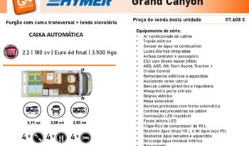 HYMER, Grand Canyon cheio